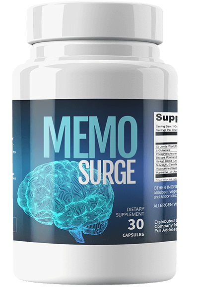 MemoSurge bottles